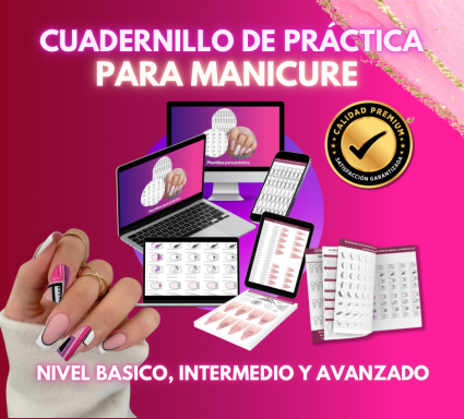 👉Estas plantillas son para ti ya que son la herramienta perfecta para mejorar tus habilidades como manicurista, ayudándote a dominar el art